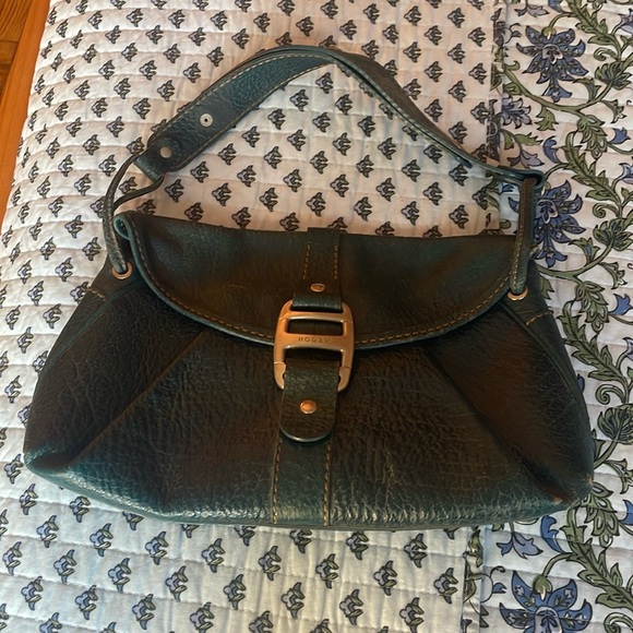 Hogan green leather bag - Picture 1 of 7